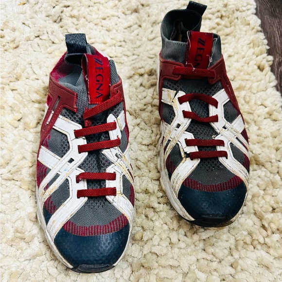 ZZegna Men LHPTU A4415X GSS Athletic Shoes Size 8 EU / 9 US main image 10